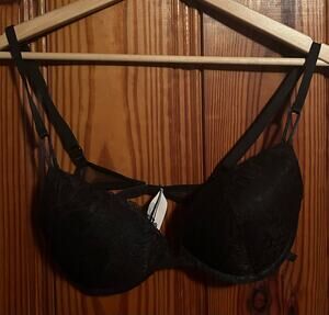 Victoria’s Secret women’s push-up bra lace black sexy 34c